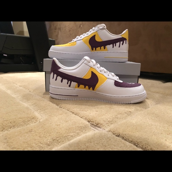 Custom Kobe Bryant Air Force 1 - Picture 2 of 8